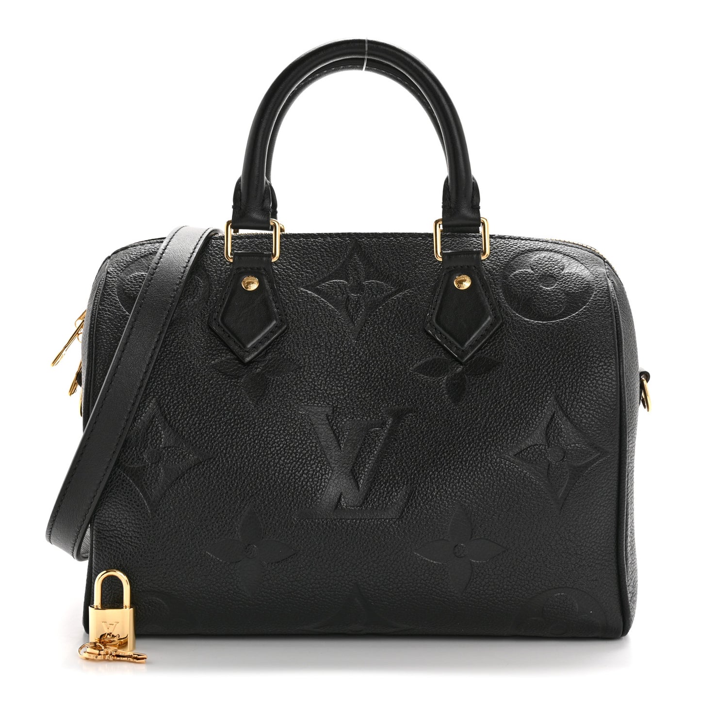 Empreinte Monogram Giant Speedy Bandouliere 25 Black
