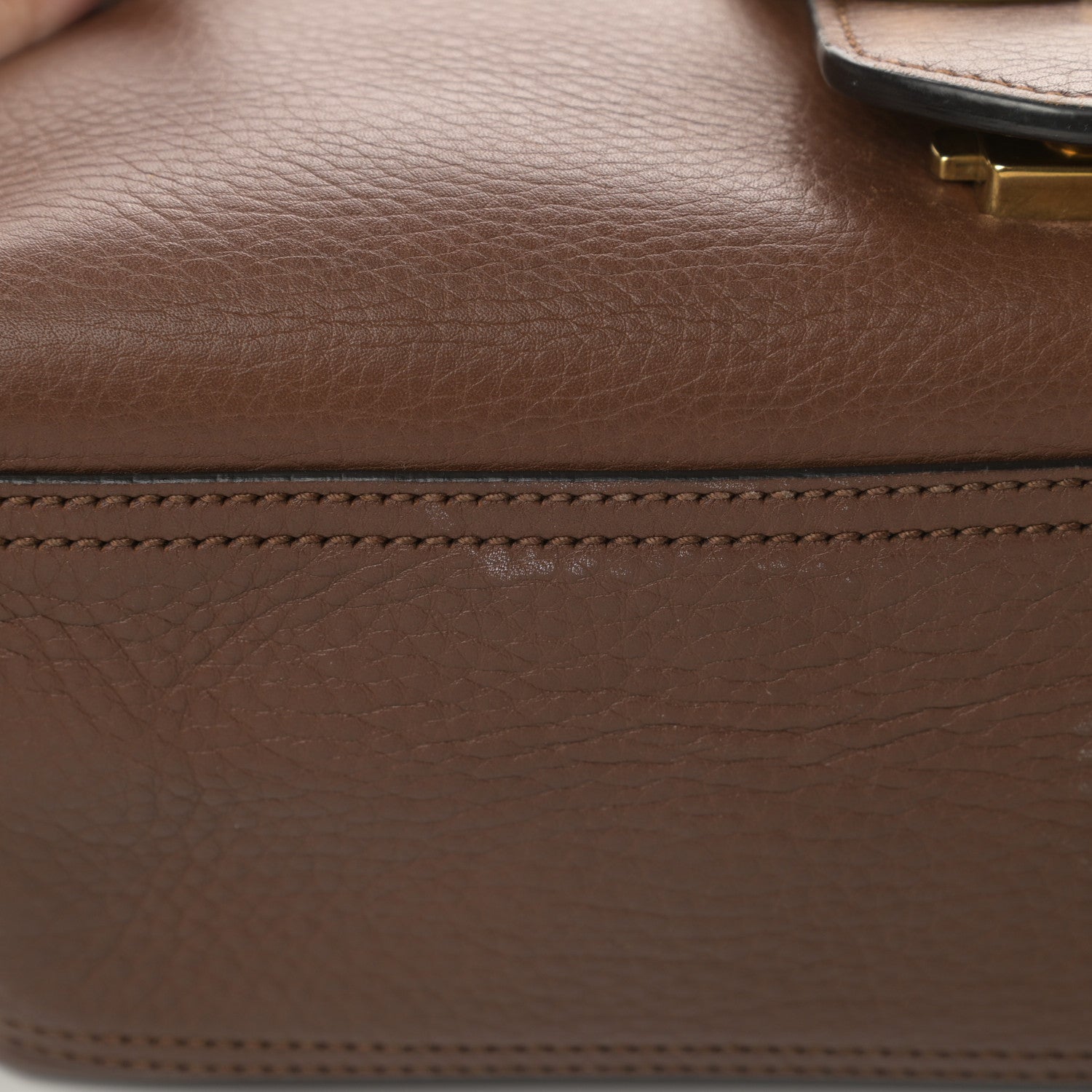 Gucci Cellarius Calfskin GG Marmont Shoulder Bag Nut Brown 13 of 14