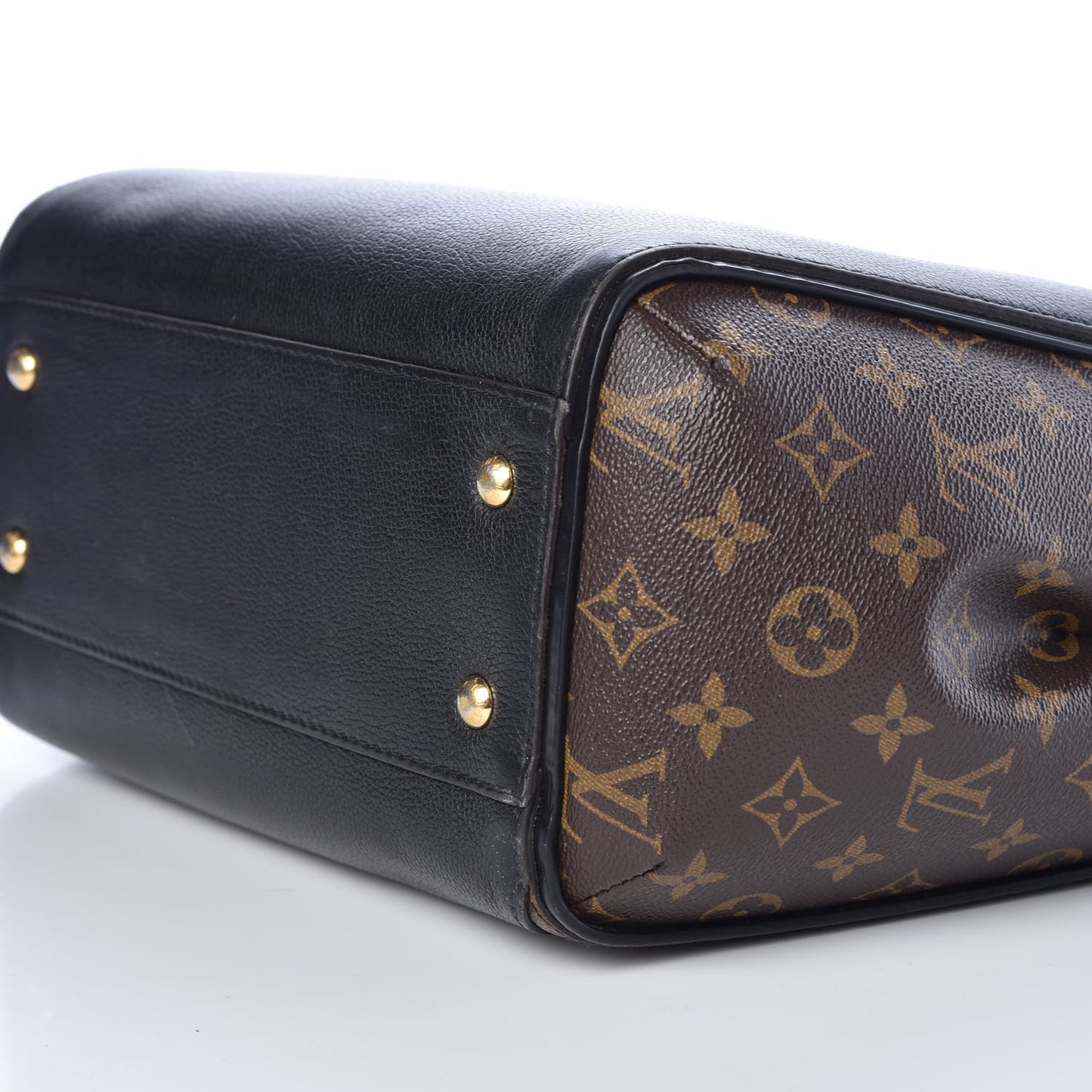 Calfskin Monogram Kimono Tote Black