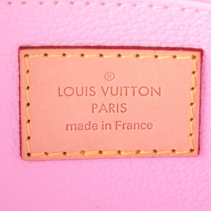 Louis Vuitton Monogram Multicolor Cosmetic Pouch White Litchi 6 of 6