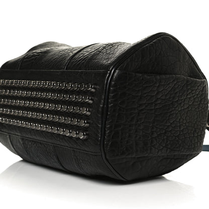 Alexander Wang Pebbled Lambskin Rocco Black Nickel Hardware 8 of 10