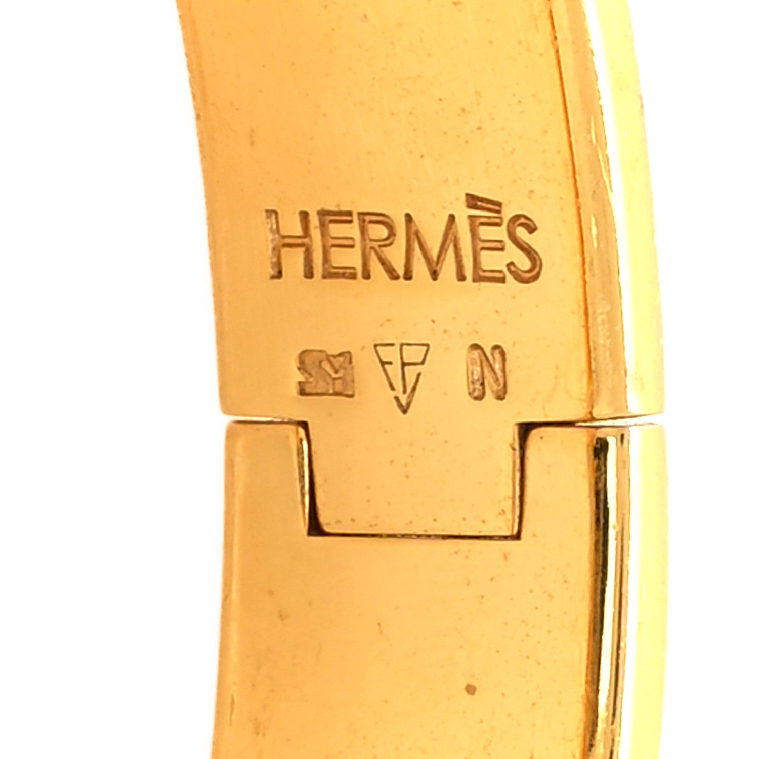 Hermes Enamel Narrow Clic Clac H Bracelet PM Bleu Album 5 of 5