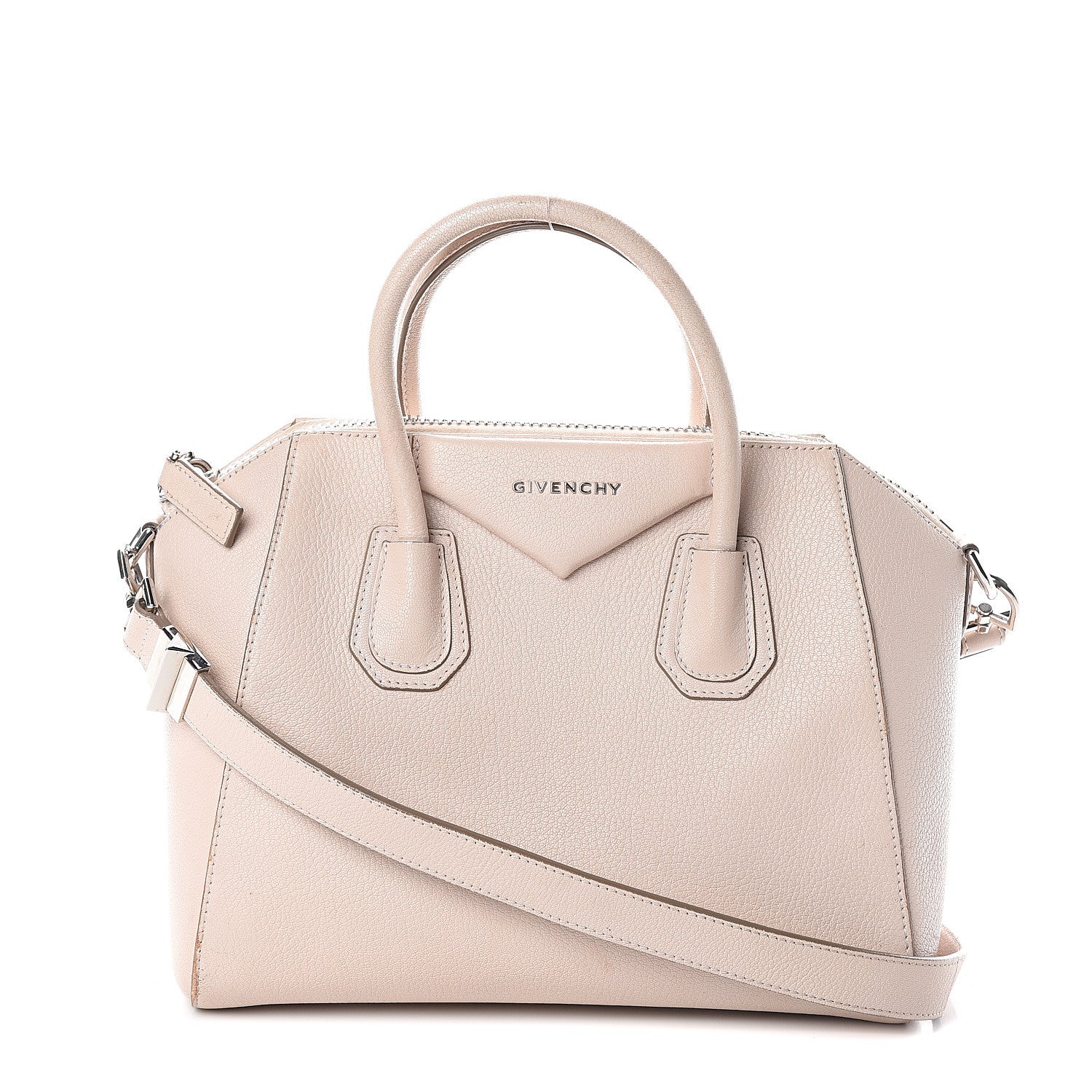 Givenchy Sugar Goatskin Small Antigona Nude Pink 1 of 9
