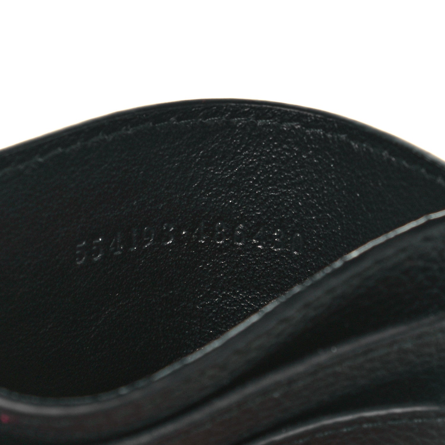Alexander McQueen Calfskin Skull Card Holder Black 7 of 8