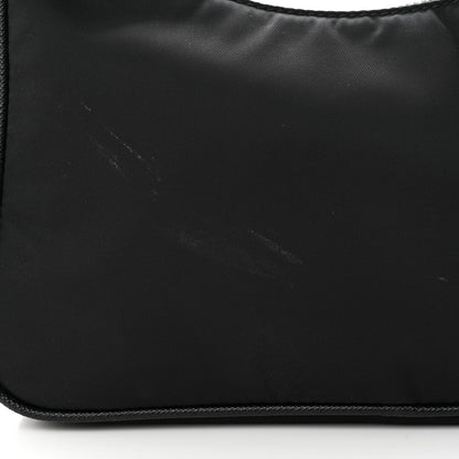 Prada Tessuto Nylon Saffiano Mini Re-Edition 2005 Bag Black 11 of 14