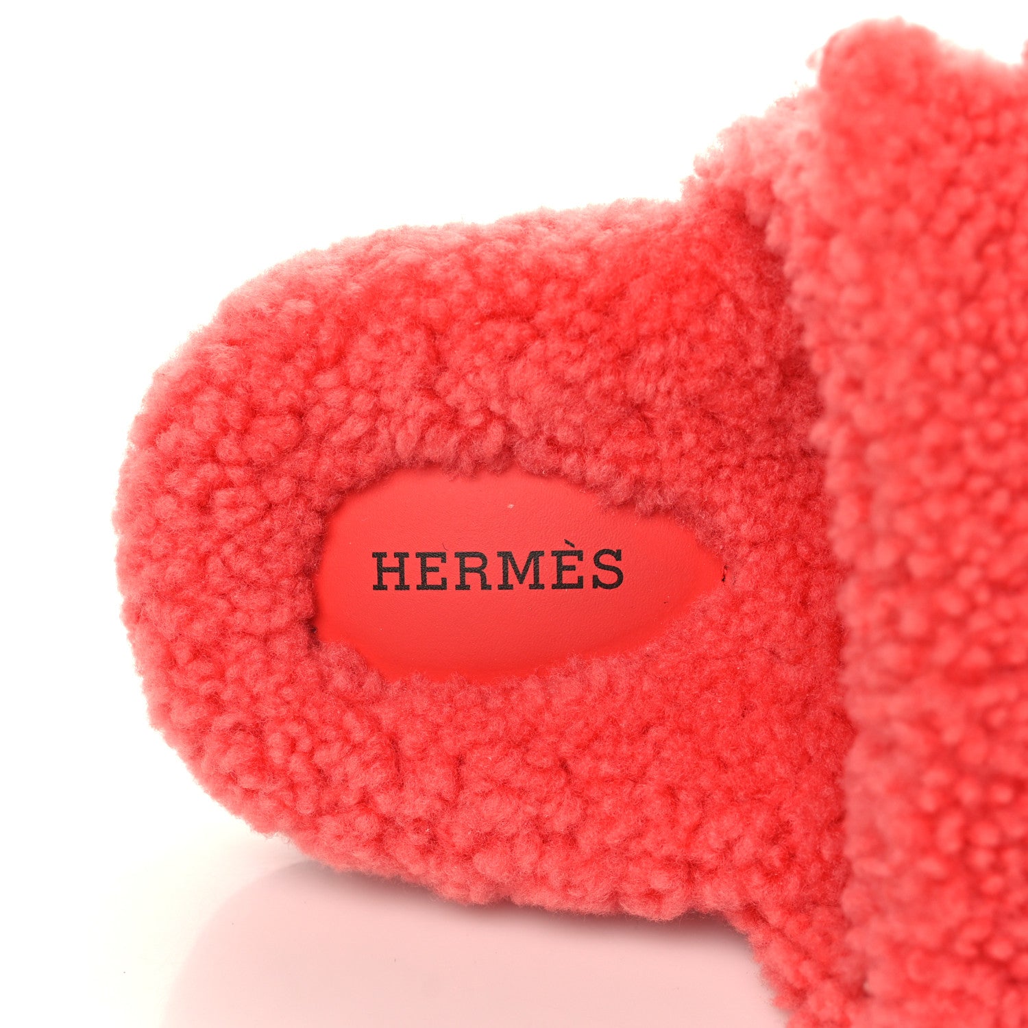 Hermes Woolskin Womens Chypre Sandals 38 Rose Du Desert 7 of 8