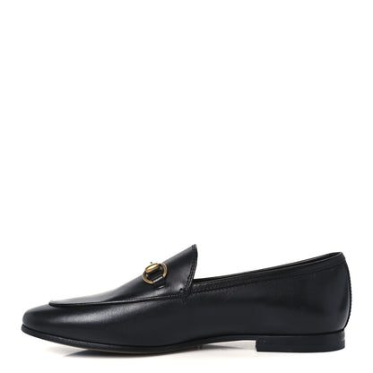 Gucci Calfskin Womens Jordaan Loafers 36 Black 1 of 9