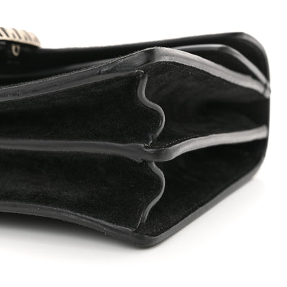 Gucci Suede Small Dionysus Shoulder Bag Black 10 of 11