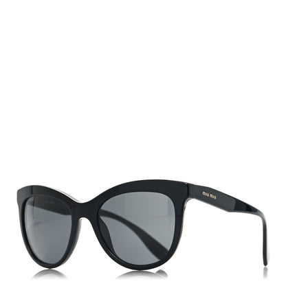 Miu Miu Acetate Sunglasses SMU08 Black 1 of 8