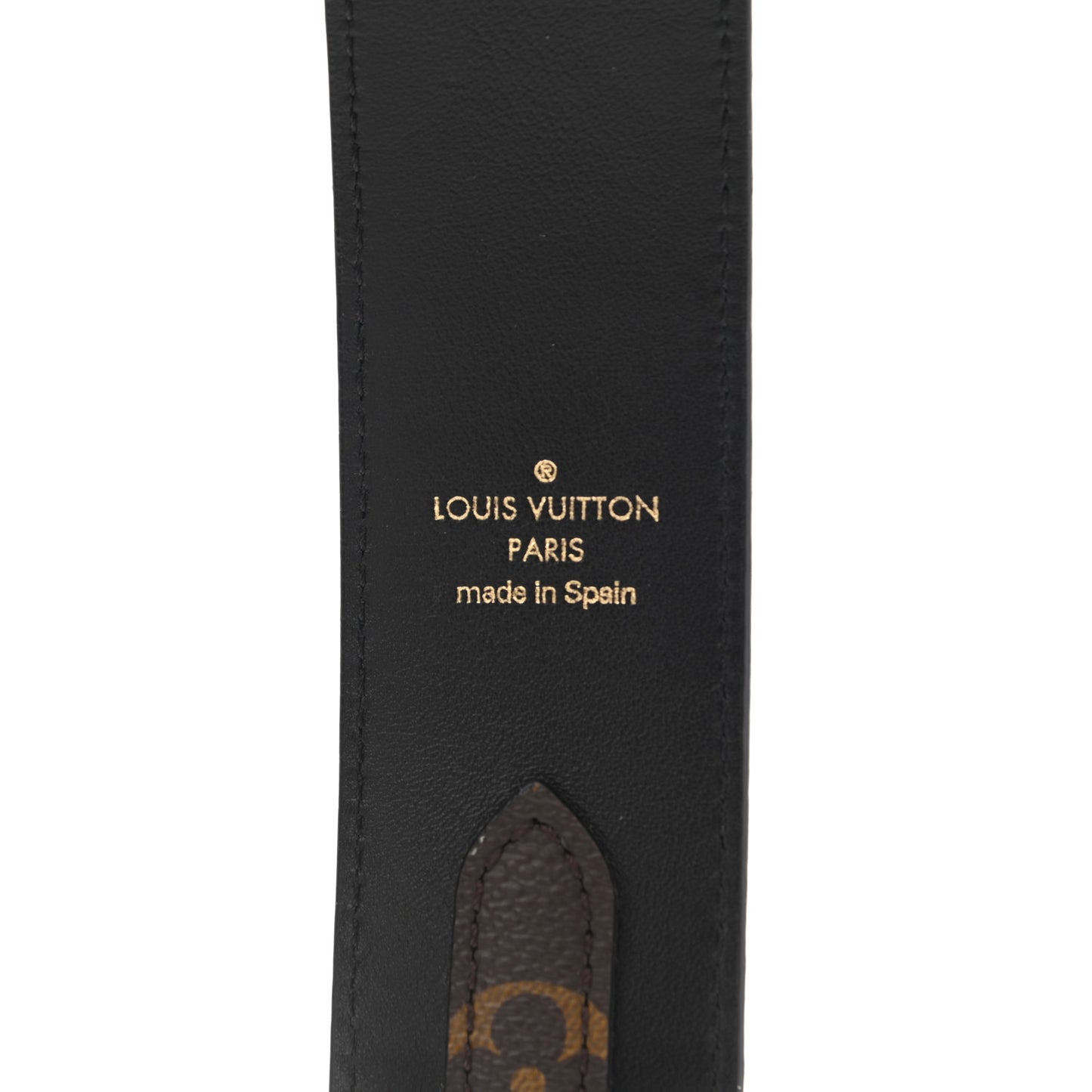 Monogram Bandouliere Shoulder Strap Black