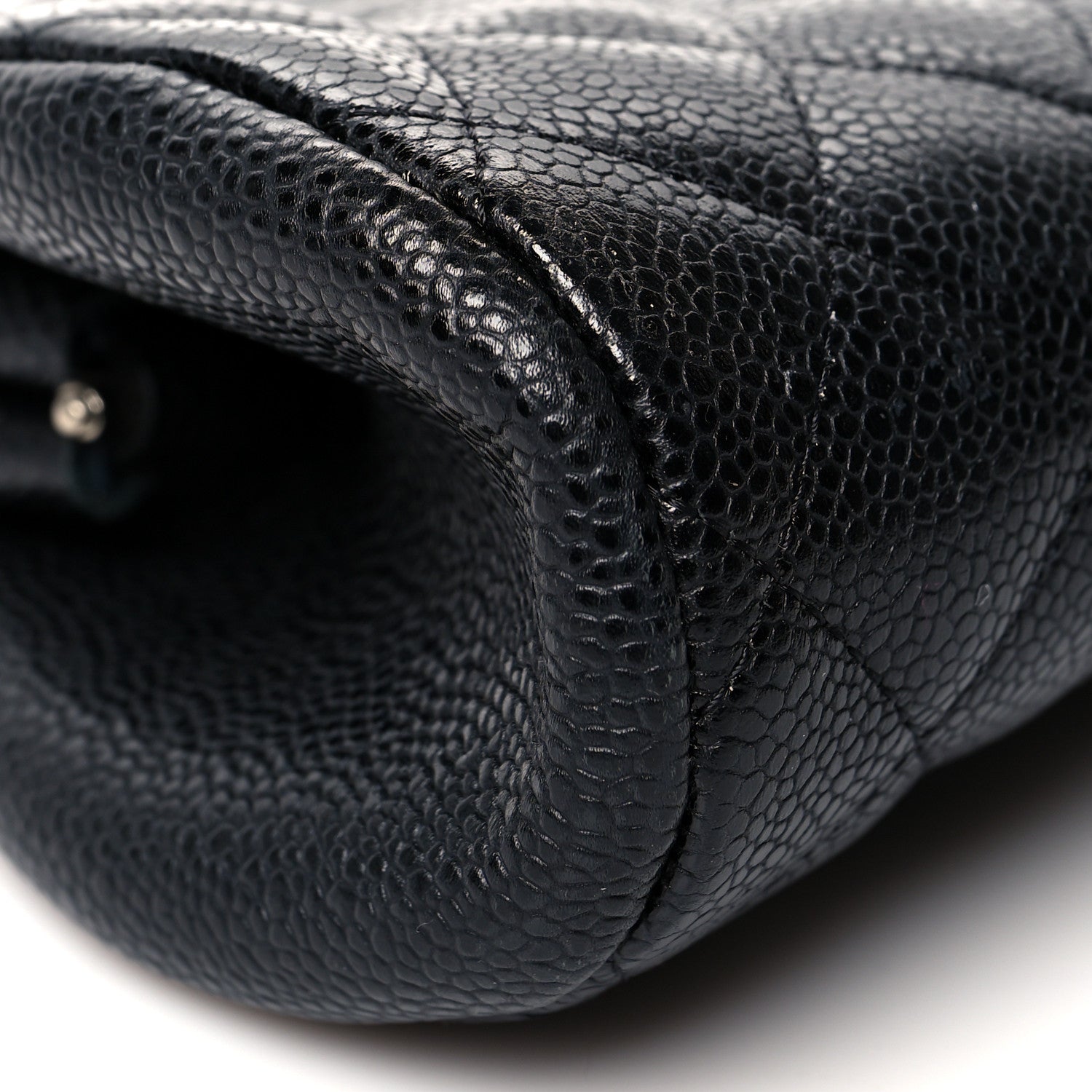 Chanel Caviar Quilted Timeless Clutch Black 10 of 11