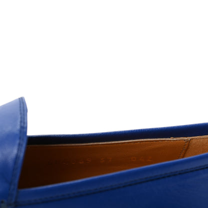 Gucci Malaga Kid Womens Jordaan Loafers 37 Electric Blue 10 of 11