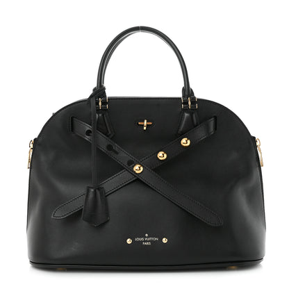 Louis Vuitton Calfskin Alma 103 Black 1 of 9
