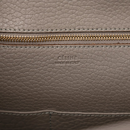 Celine Crisped Calfskin Mini Tie Knot Tote Medium Grey 6 of 10