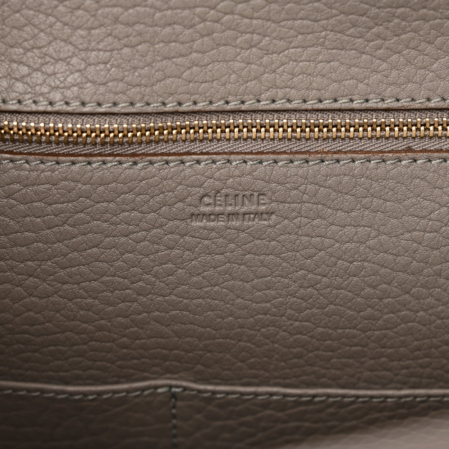 Crisped Calfskin Mini Tie Knot Tote Medium Grey