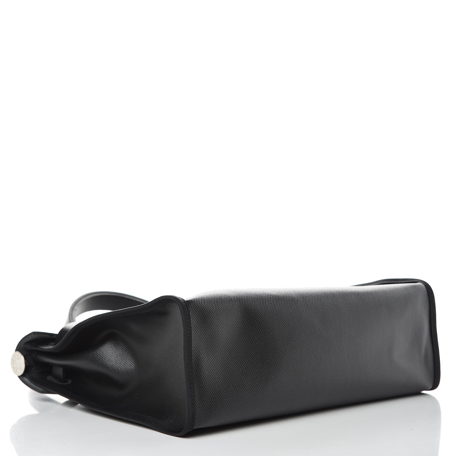 Hermes Toile H Berline Vache Hunter Herbag Zip PM 31 Black Ecru 5 of 11