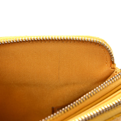 Chanel Caviar Quilted Small Clutch With Chain Yellow 14 of 18