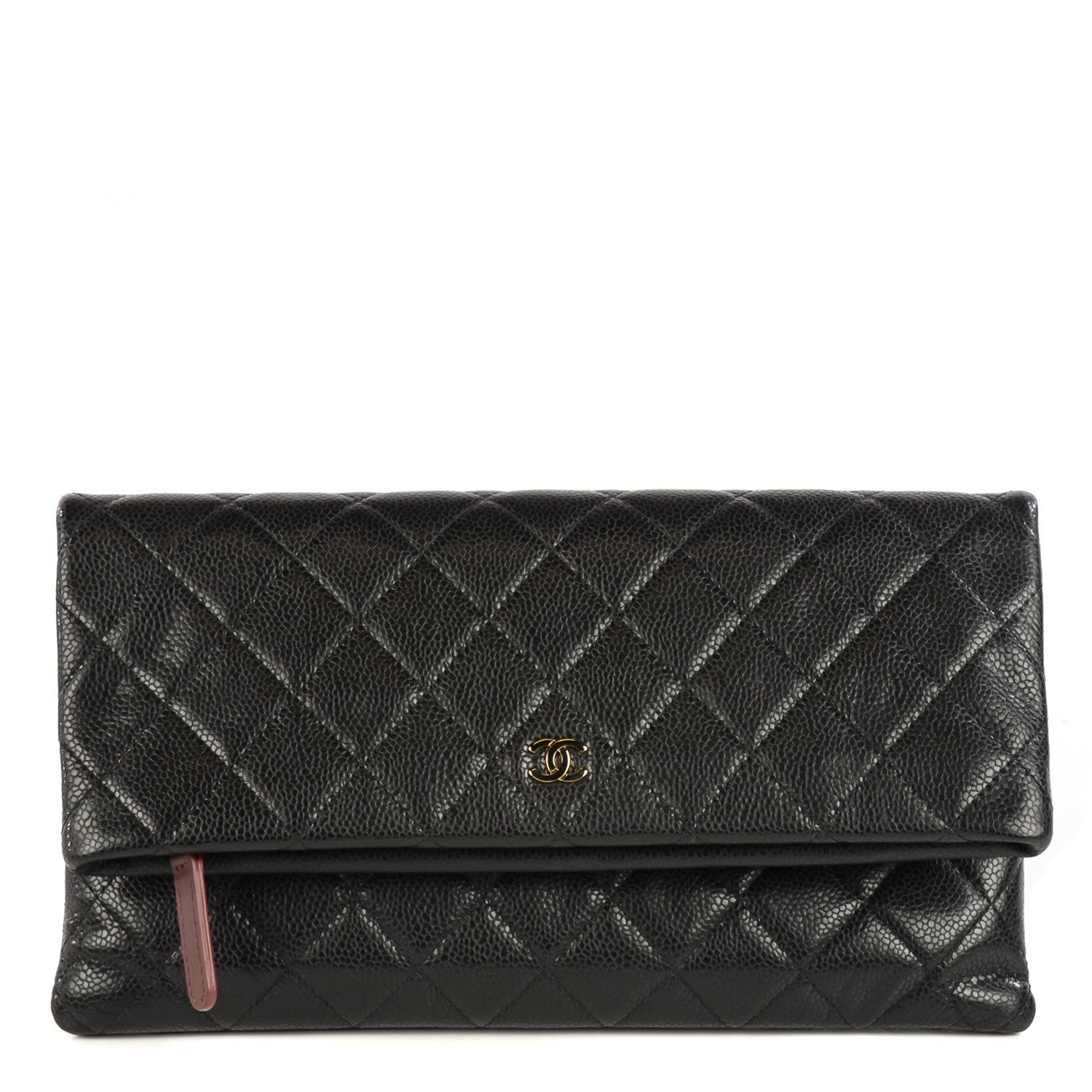 Chanel Caviar Quilted CC Beauty Clutch Black 1 of 8