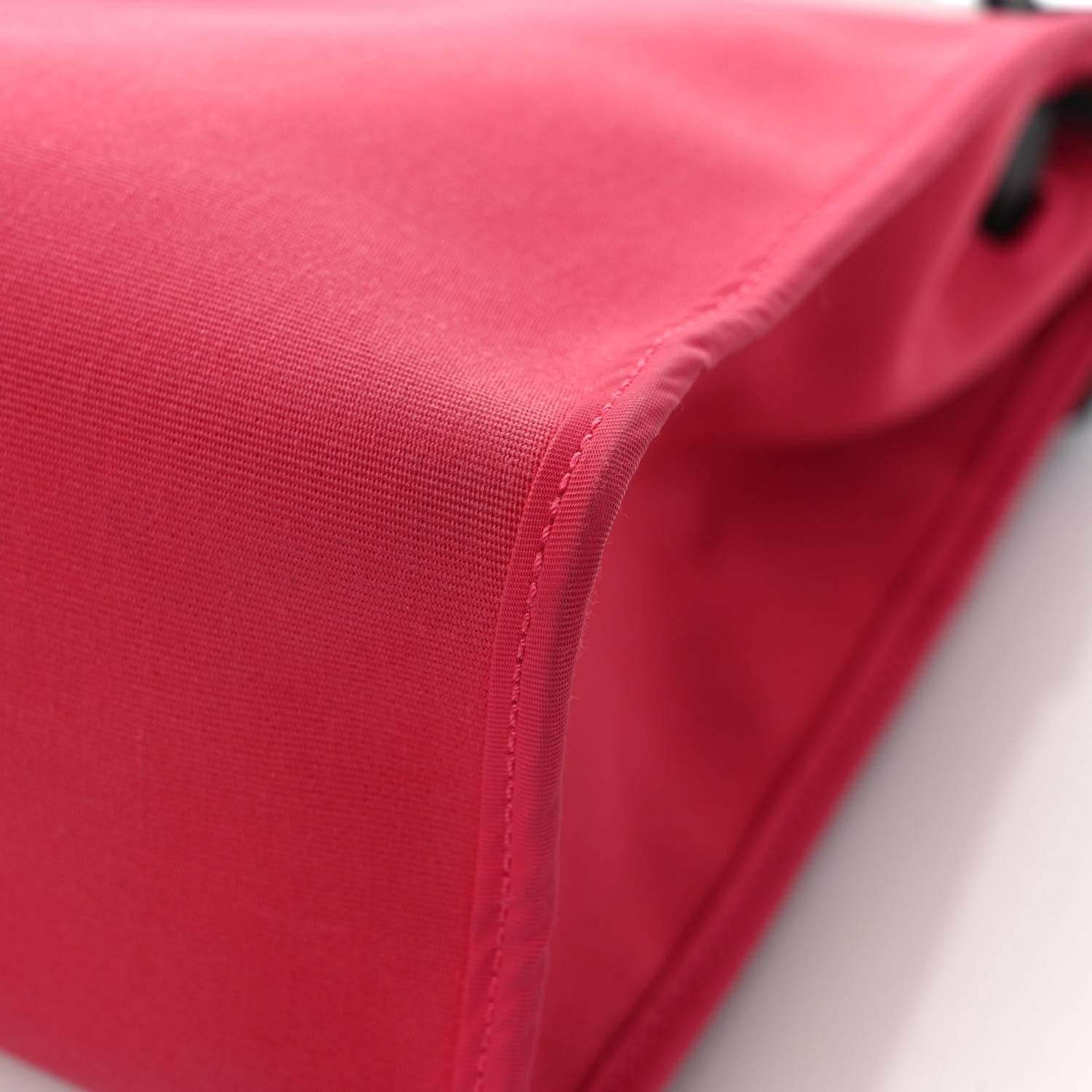 Hermes Vache Hunter Toile Herbag Zip 31 PM Rose Extreme Black 11 of 11