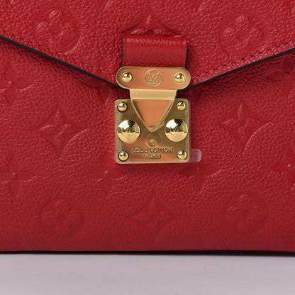 Louis Vuitton Empreinte Pochette Metis Scarlet 5 of 12