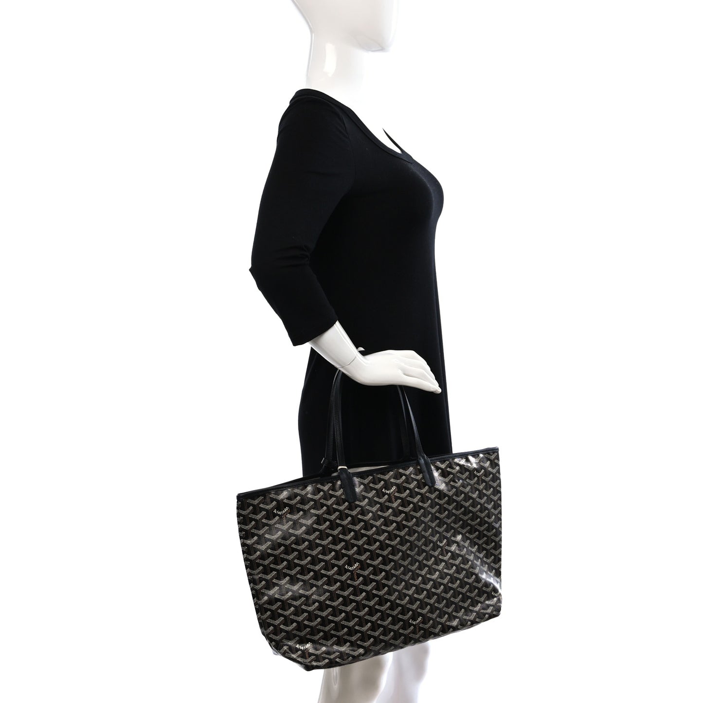 Goyardine Saint Louis PM Black