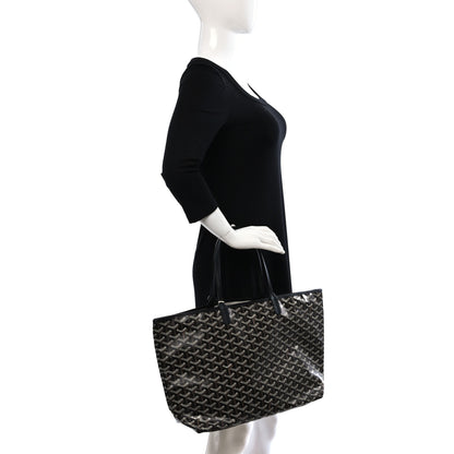 Goyard Goyardine Saint Louis PM Black 3 of 10