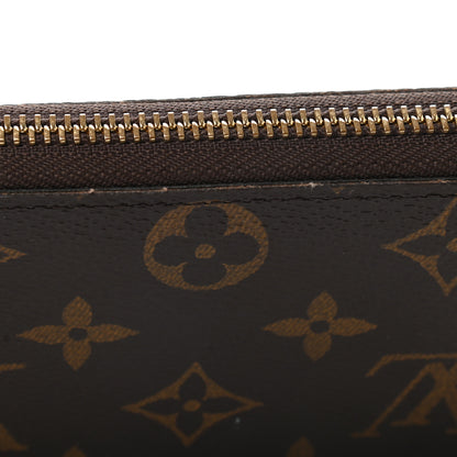 Louis Vuitton Monogram Clemence Wallet Fuchsia 8 of 9