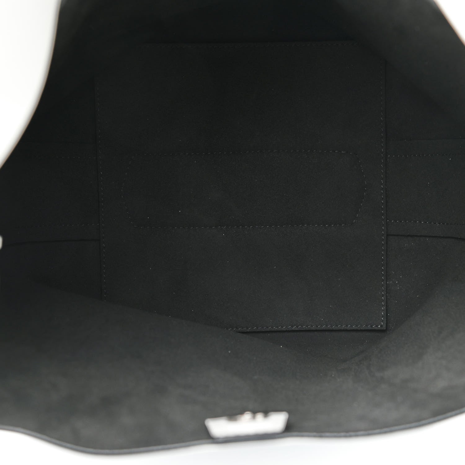 Givenchy Calfskin Degrade Infinity Bucket Bag Black White 5 of 9