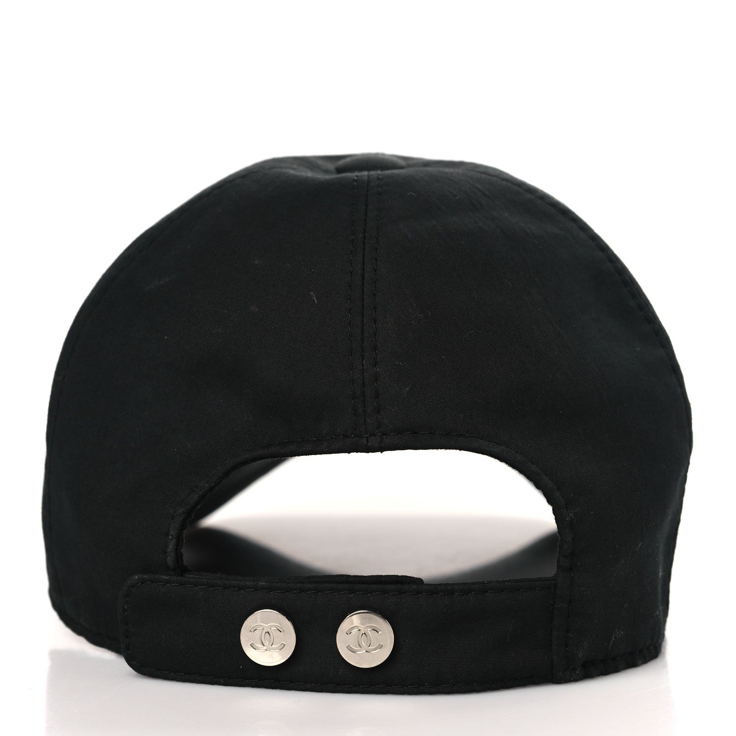 Chanel Cotton CC Cap Hat Black 5 of 7