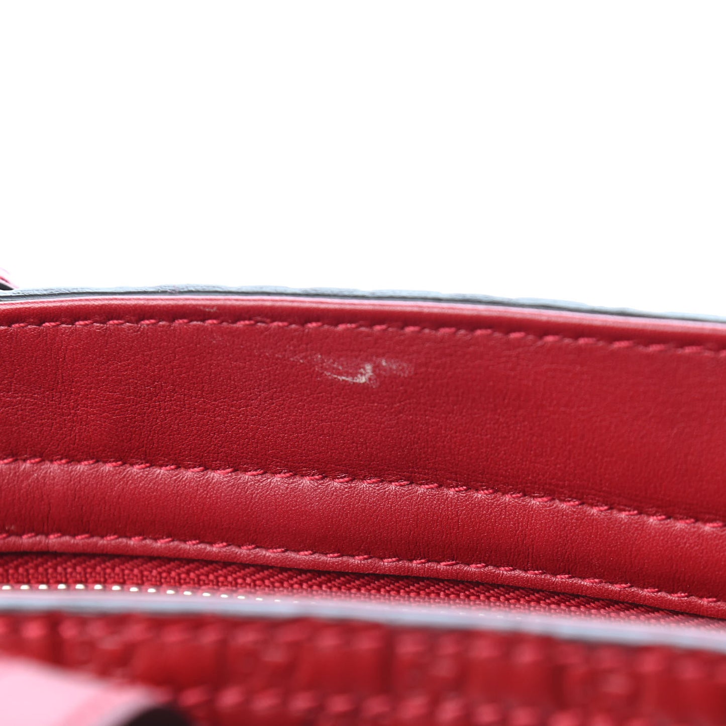 Microguccissima Small Bree Tote Red