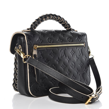Louis Vuitton Empreinte Braided Pochette Metis Black 3 of 10
