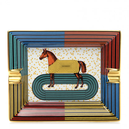 Hermes Porcelain Garde-Robe Pop Ashtray 1 of 5