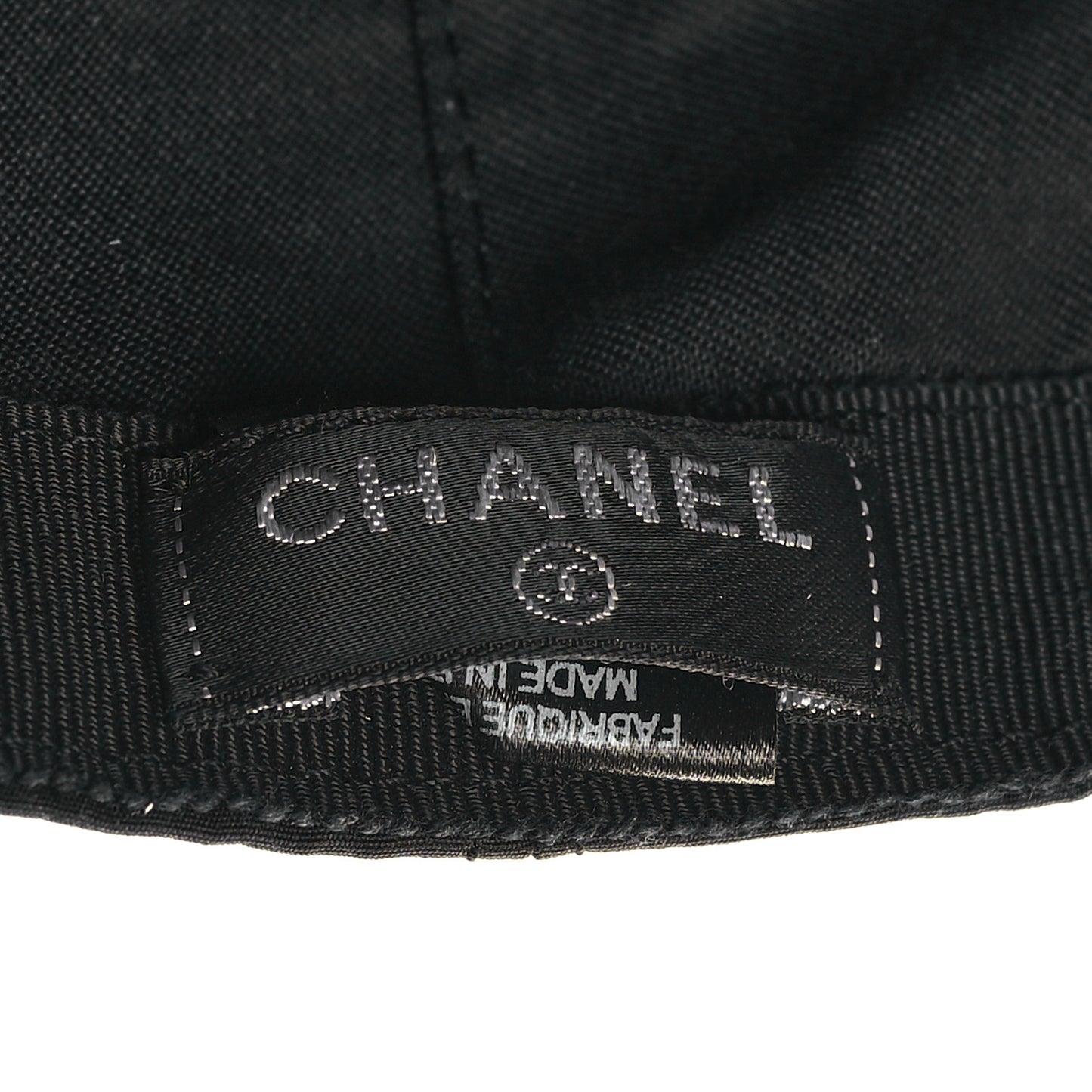Cotton CC Cap Hat Black
