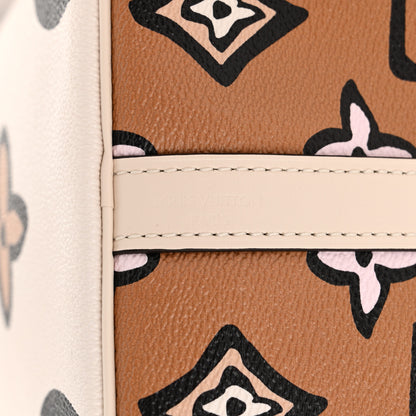 Louis Vuitton Monogram Giant Wild At Heart Speedy Bandouliere 25 Creme 7 of 10