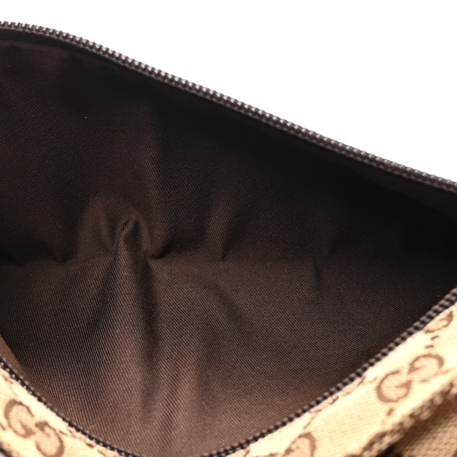Gucci Monogram Web Belt Bag Dark Brown 5 of 13