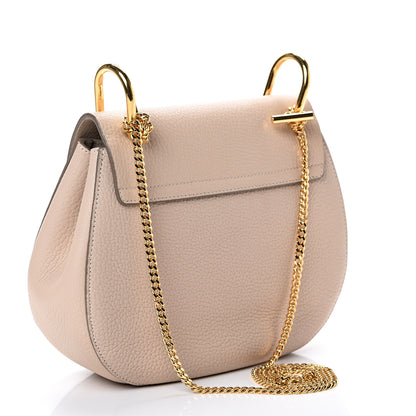 Chloe Grained Lambskin Drew Shoulder Bag Abstract White 2 of 9