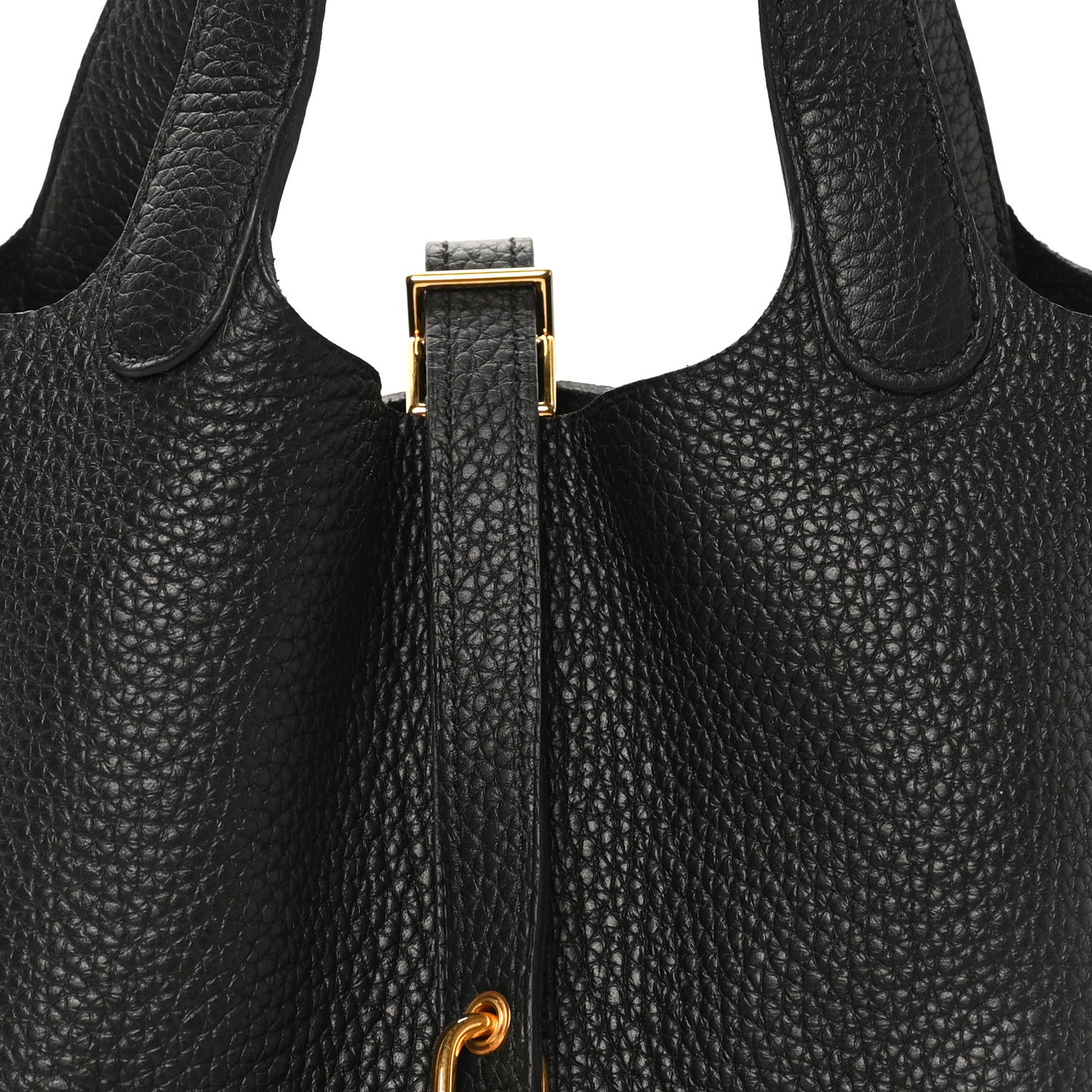 Hermes Taurillon Clemence Picotin Lock 18 PM Black 8 of 10