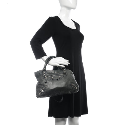 Balenciaga Agneau Giant 12 Silver Hardware Town Anthracite 3 of 8