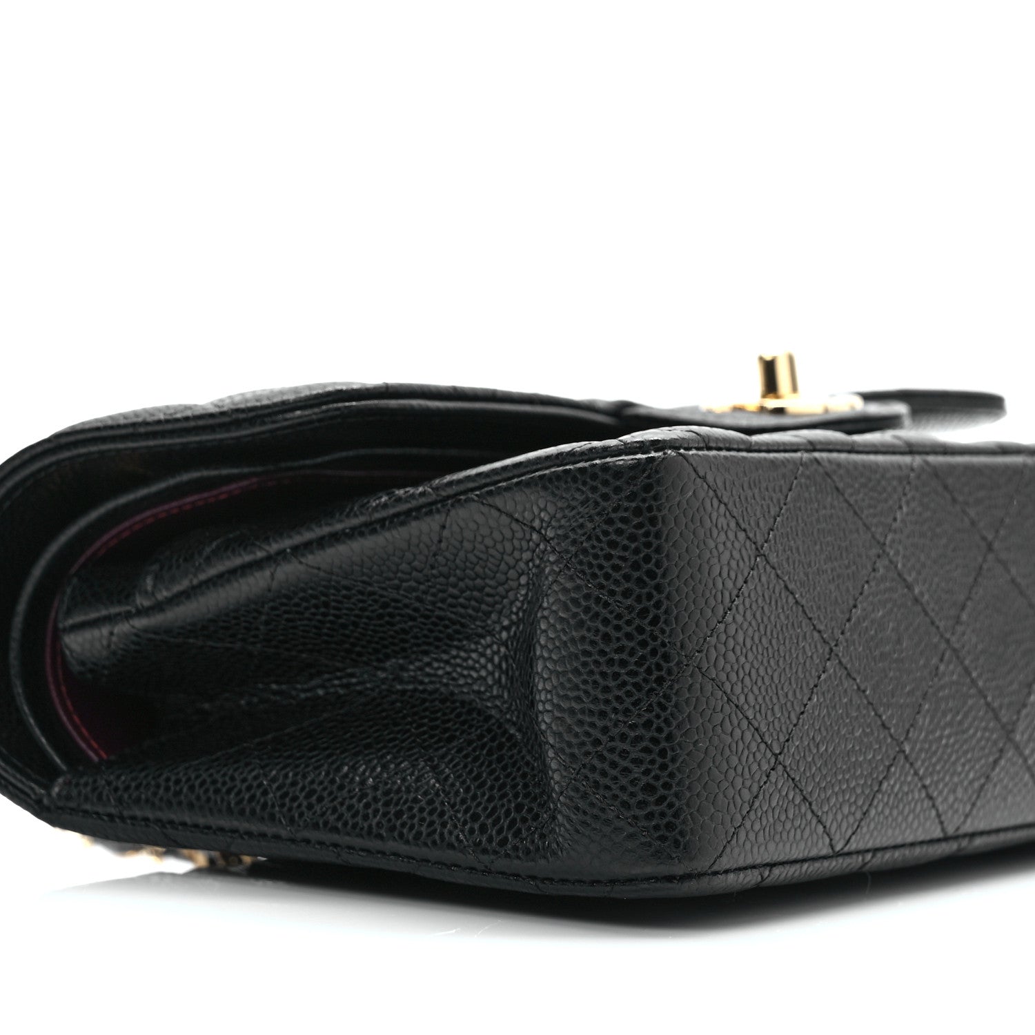 Chanel Caviar Quilted Small Double Flap Black 8 of 9