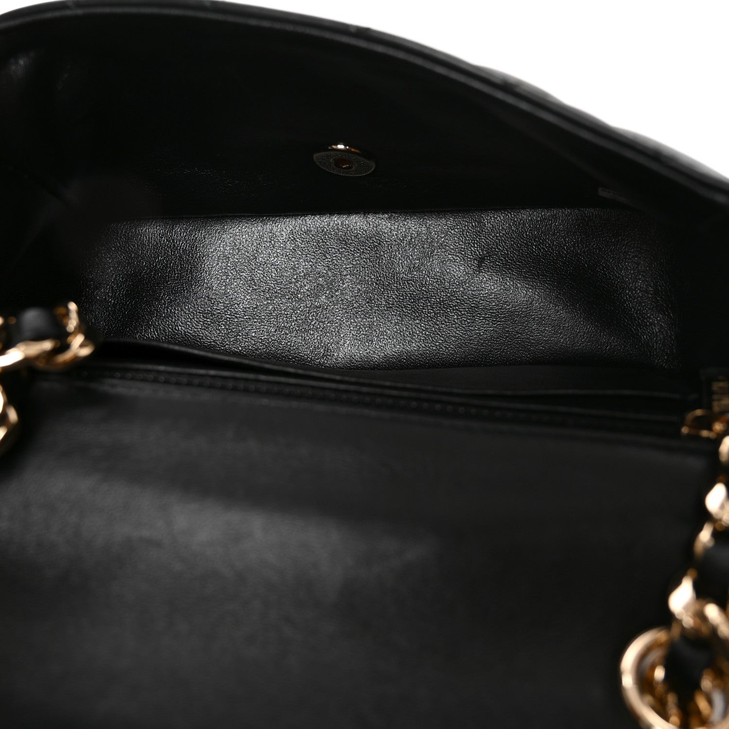 Chanel Lambskin Quilted Mini Coco Charms Rectangular Flap Black 5 of 10