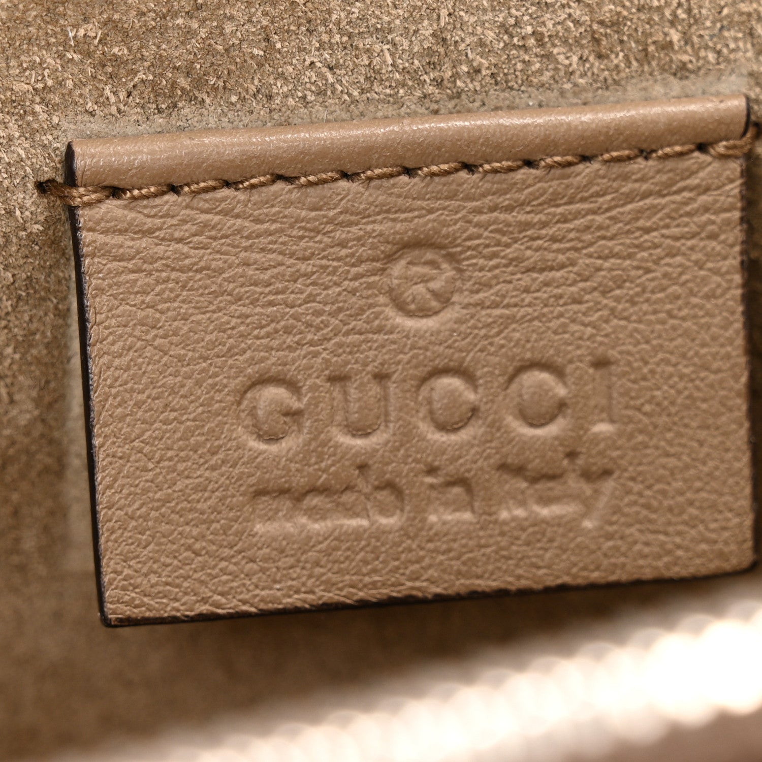 Gucci GG Supreme Monogram Small Dionysus Shoulder Bag Taupe 6 of 17