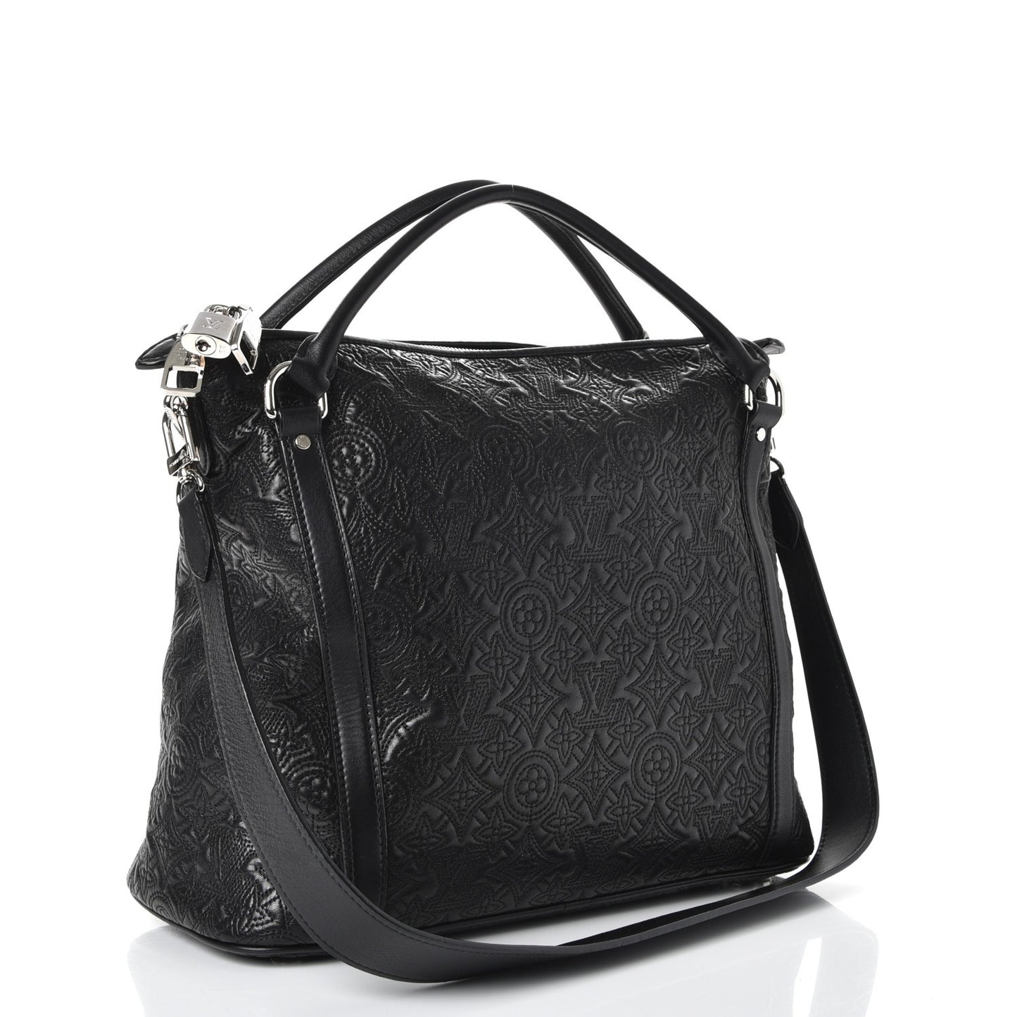 Monogram Lambskin Antheia Ixia PM Black