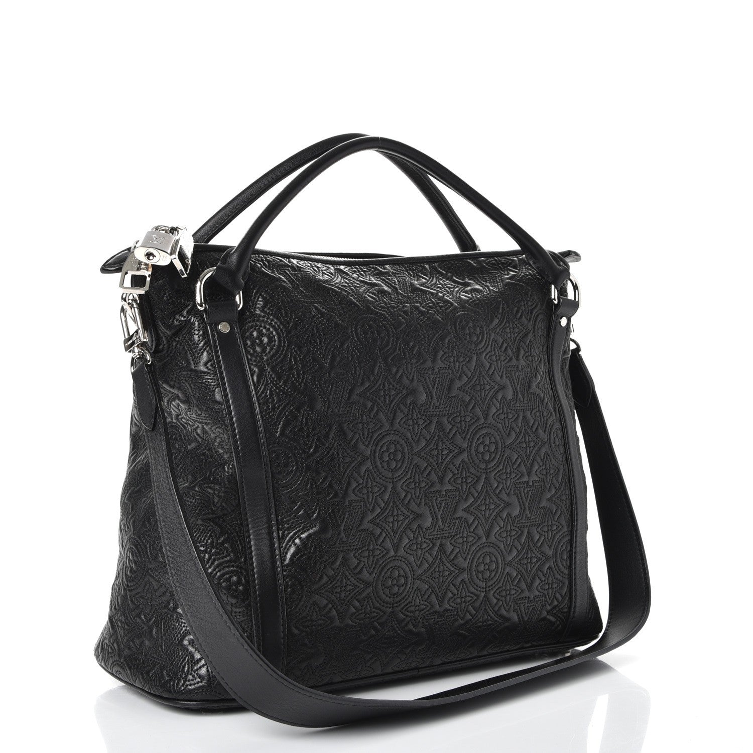 Louis Vuitton Monogram Lambskin Antheia Ixia PM Black 4 of 10