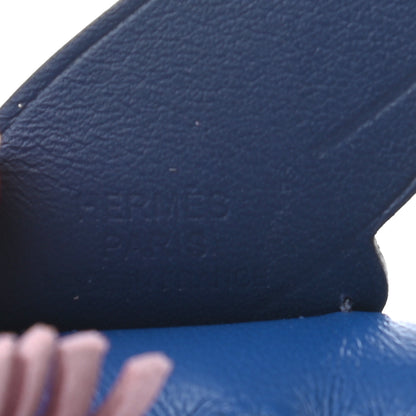 Hermes Milo Lambskin Grigri Rodeo Pegase Horse Bag Charm PM Bleu France Mauve Sylvestre Bleu Saphir 3 of 4