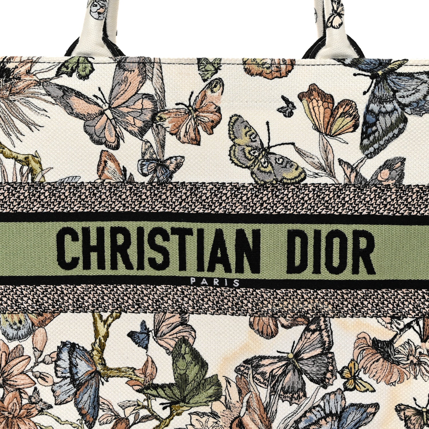 Christian Dior Canvas Embroidered Toile de Jouy Mexico Medium Book