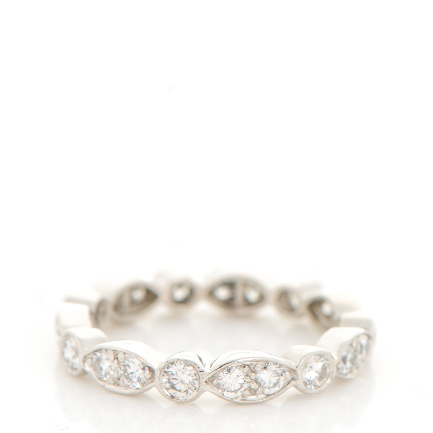 Tiffany Platinum Diamond Jazz Ring 4 3 of 4