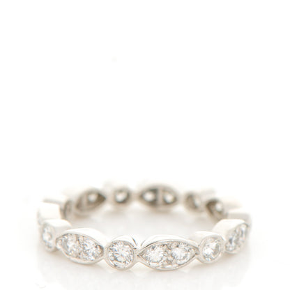 Tiffany Platinum Diamond Jazz Ring 4 3 of 4
