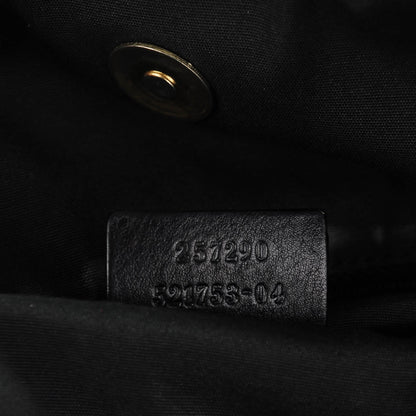 Gucci Calfskin Large Full Moon Tote Black 9 of 9