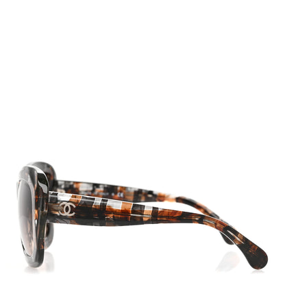 Chanel Acetate Square Plaid Frame Sunglasses 5324 Grey 3 of 7