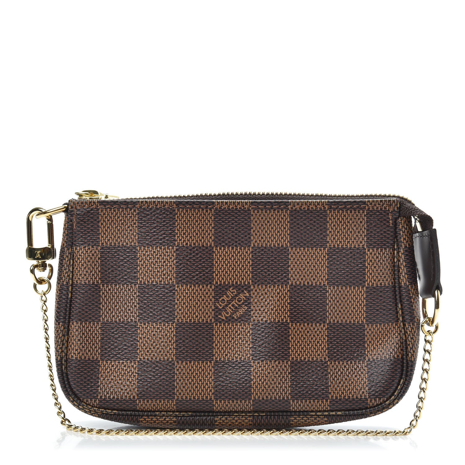 Louis Vuitton Damier Ebene Mini Pochette Accessories 1 of 8